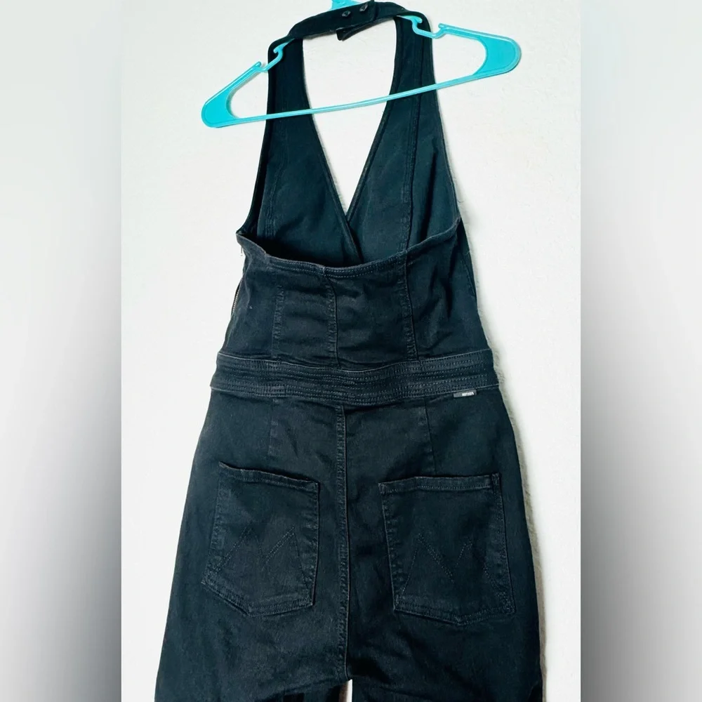 Mother The Halter Doozy Jumpsuit Black 26 Not Guilty EXCELLENT - Picture 9 of 16